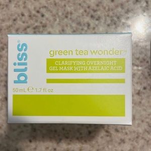 Bliss green tea gel mask azelaic acid